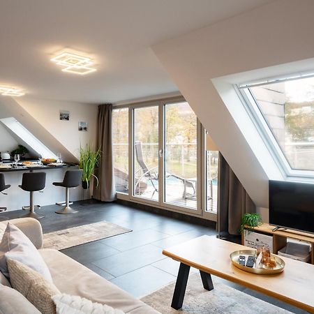 Exklusive Wohnung Mit Ahrblick 1 Und Dachterrasse Bad Neuenahr-Ahrweiler Luaran gambar